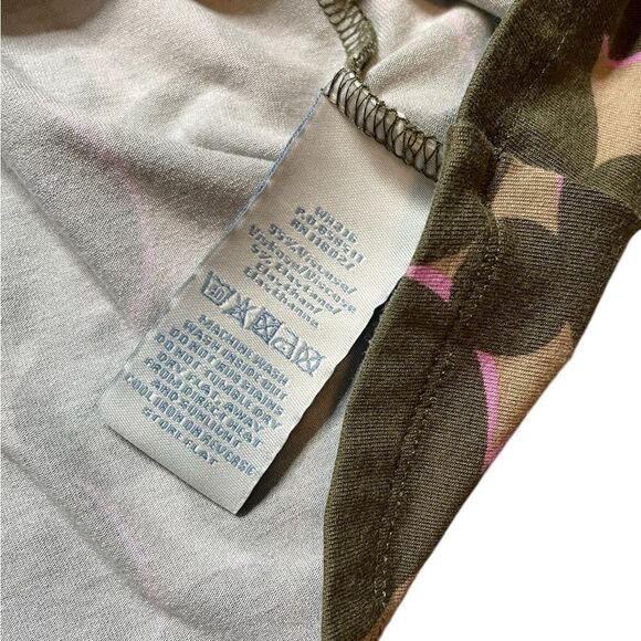 Boden Green Jersey Patterned Short Sleeved V Neck Dress - Picture 7 of 8